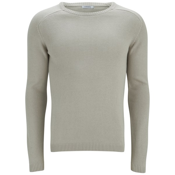 J.Lindeberg Men's Alfred Cotton Cashmere Crew Neck Knitted Jumper ...