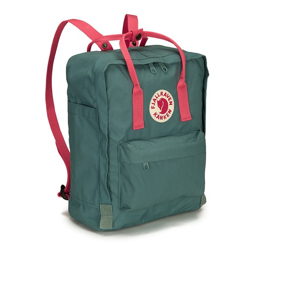 fjällräven rucksack kanken frost green peach pink fjällräven rucksack kanken frost green peach pink