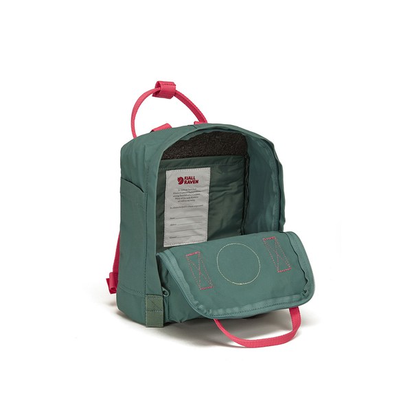 fjällräven rucksack kanken frost green peach fjällräven rucksack kanken frost green peach