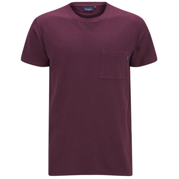 Paul Smith Jeans Men's Pique Cotton T-Shirt - Damson - Free UK Delivery over Â£50
