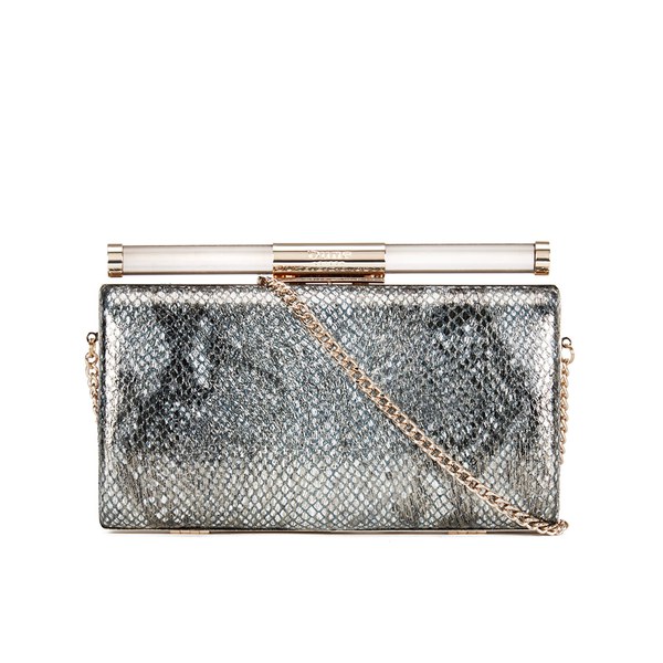 Dune Bonnie Lee Clutch Bag Pewter Snake Free Uk Delivery Over 50 Dune Bonnie Lee Clutch Bag Pewter Snake