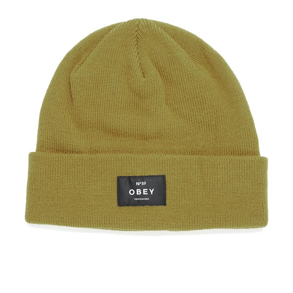 OBEY Clothing Women's Vernon Beanie - Yellow - Free UK Delivery over £50