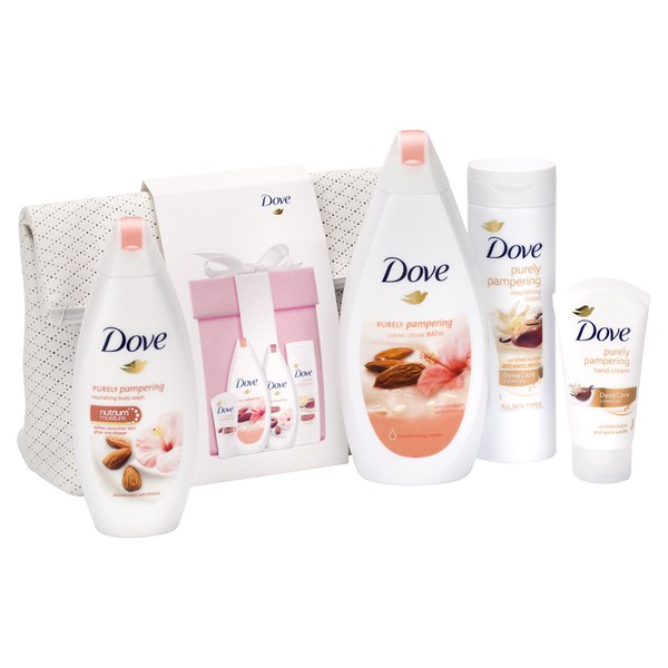 Dove Feelgood Wash Bag Gift Set Free Shipping Lookfantastic