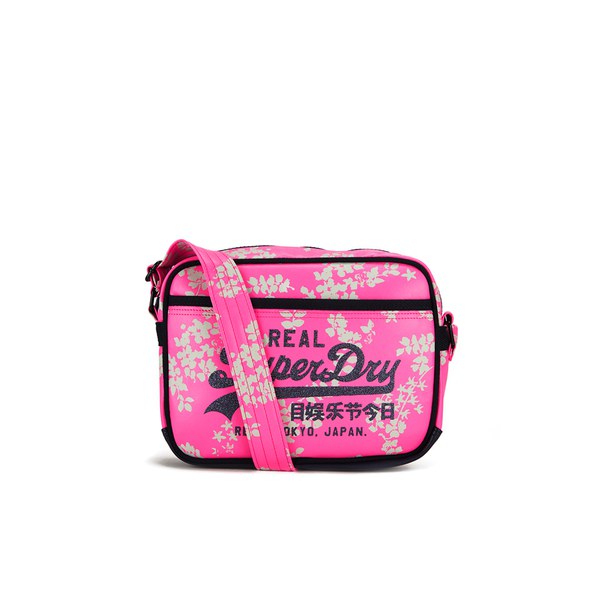 Superdry Mini Hampton Alumni Fluro Pink - Bags Superdry Mini Hampton Alumni Fluro Pink - Bags