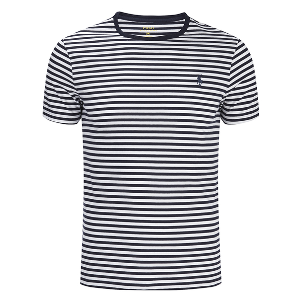 Polo Ralph Lauren Men's Striped Short Sleeve Crew Neck T-Shirt - Navy ...