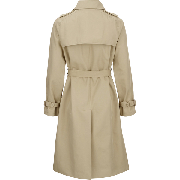 A.P.C. Women's Barbara Trench Coat - Beige Fonce - Free UK Delivery ...