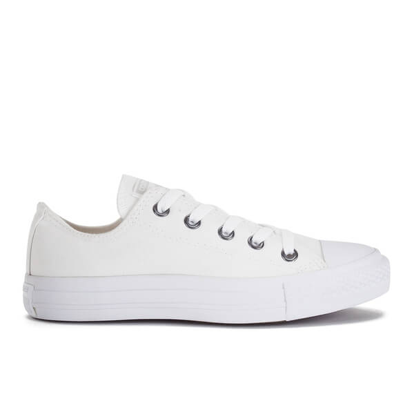 Converse Unisex Chuck Taylor All Star OX Canvas Trainers - White ...