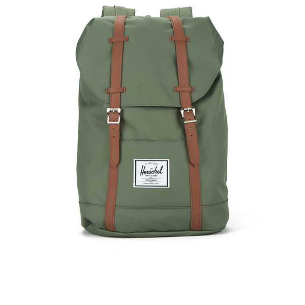 Herschel Retreat Backpack - Green/Tan Womens Accessories | TheHut.com