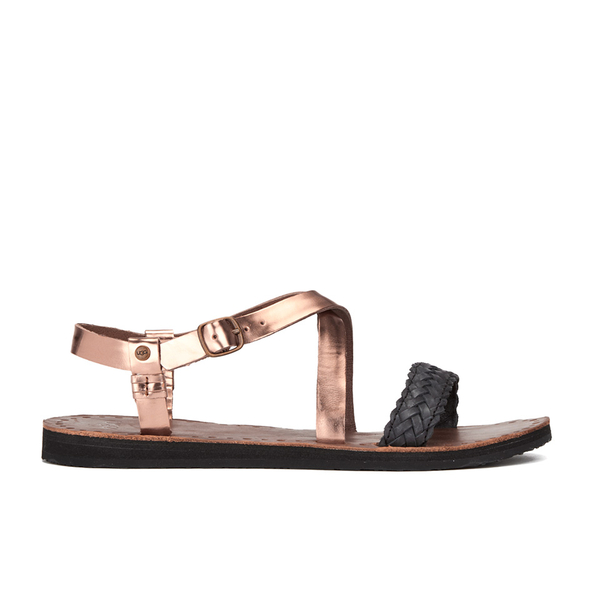 ugg flip flops rose gold