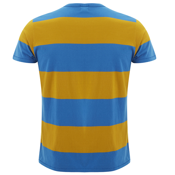 Levi's Vintage Men's 60s Casual Stripe T-Shirt - Yellow/Blue Stripe ...