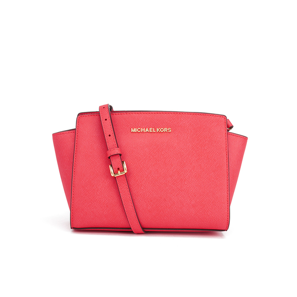 MICHAEL MICHAEL KORS Women's Selma Medium Messenger Bag Coral Reef