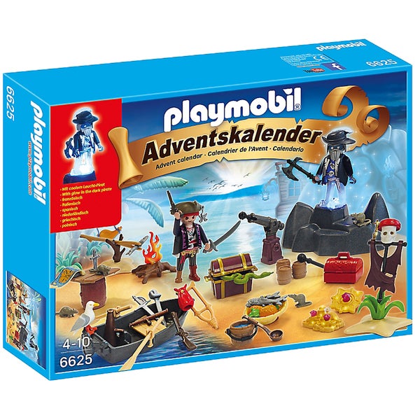 Playmobil Advent Calendar Secret Pirates Treasure Island 6625 IWOOT