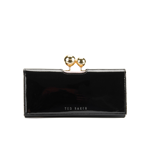 Ted Baker Women's Erianne Patent Matinee Purse Black