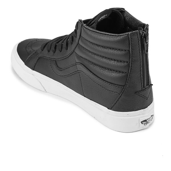vans black leather trainers vans black leather trainers