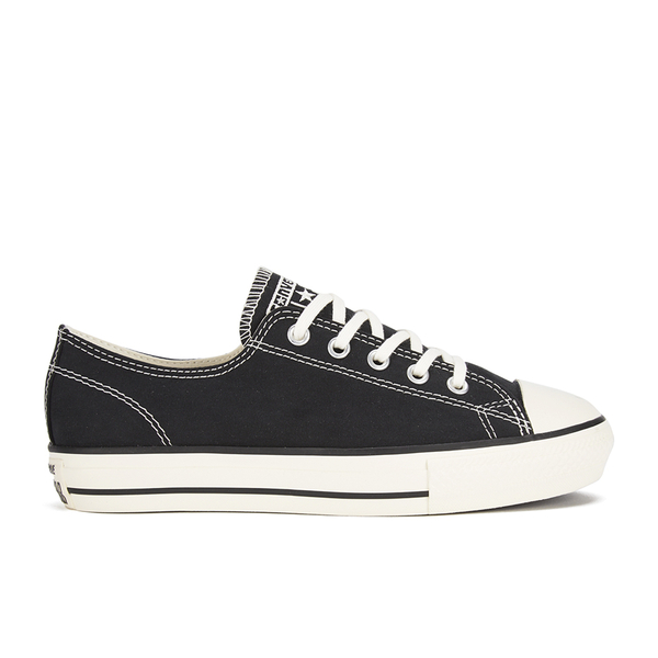 converse black all star peached canvas ox trainers
