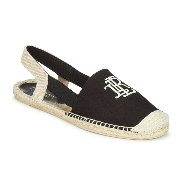 Lauren Ralph Lauren Women's Dafny Canvas Espadrilles - Black | FREE UK ...