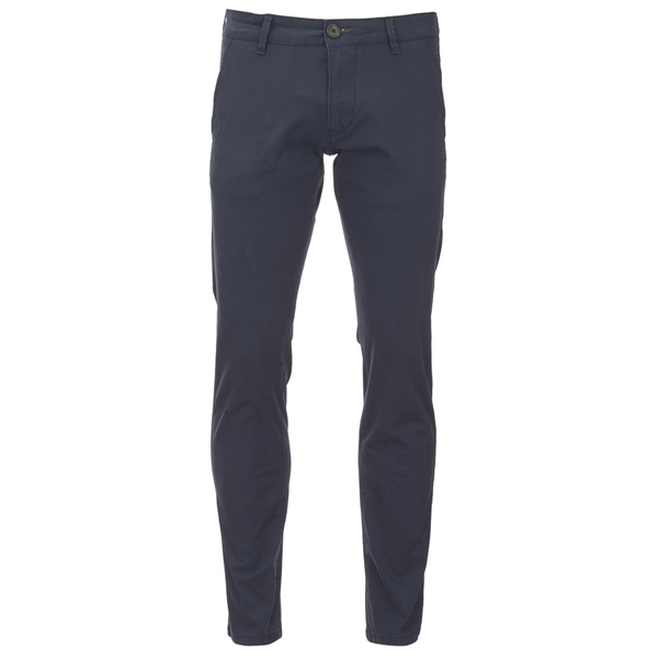 Selected Homme Men's Threeparis Stretch Chino Pants - Navy Clothing ...