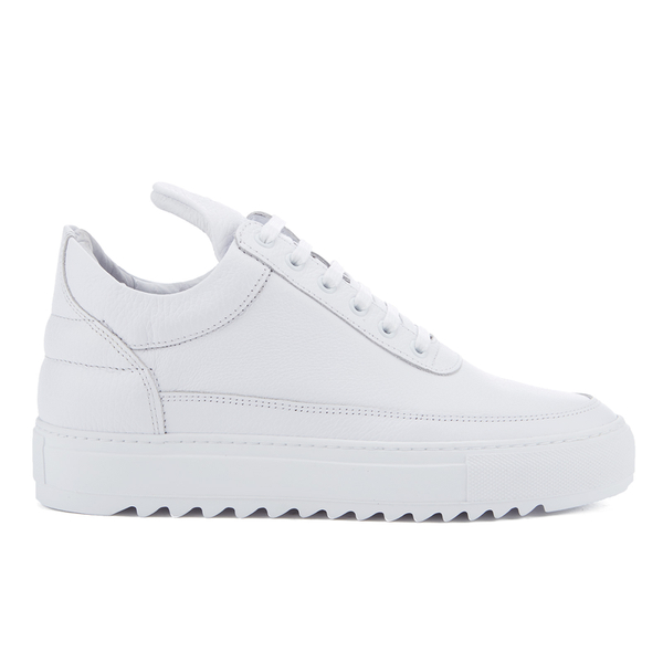 Filling Pieces Women's Thick Ripple Low Top Trainers - White - Free UK ...
