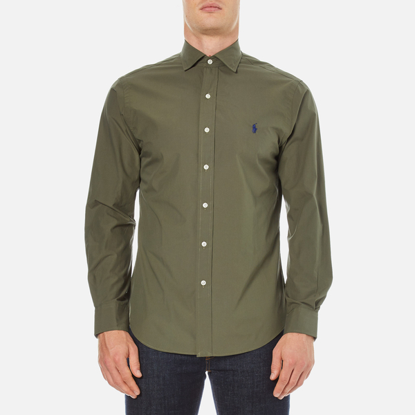 polo ralph lauren khaki shirt