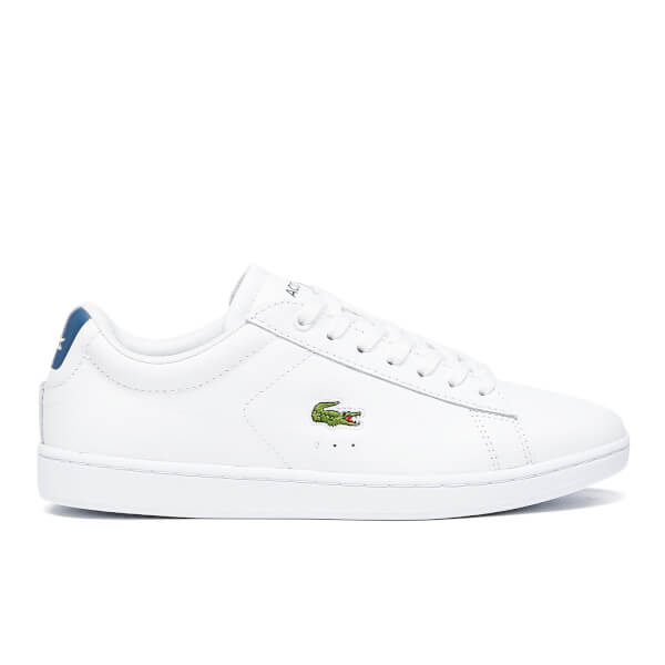lacoste womens trainers white