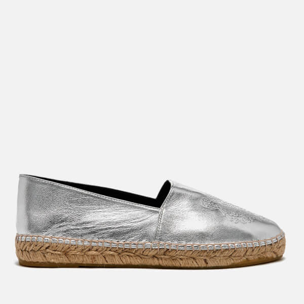 KENZO Espadrilles Silver Women KENZO Espadrilles Silver Women