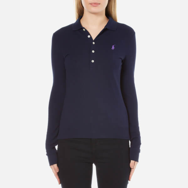 women's long sleeve ralph lauren polo shirts