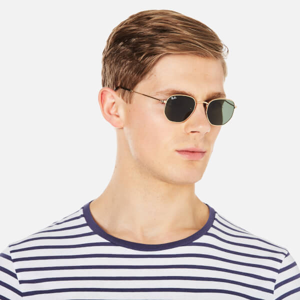 ray ban hexagonal men