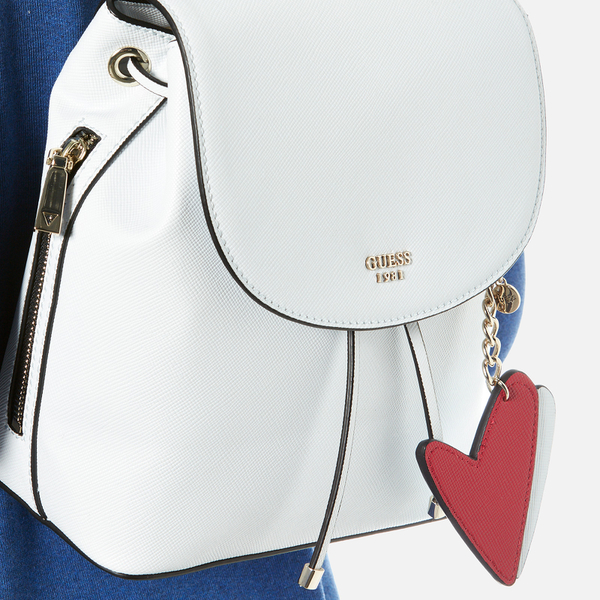 Guess Women's Pinup Pop Backpack White