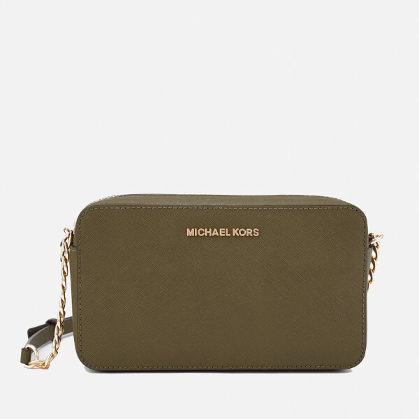 michael kors jet set crossbody olive