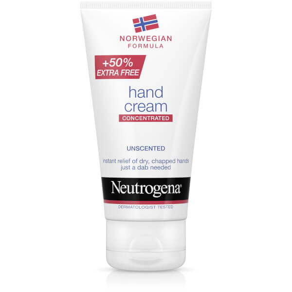 Neutrogena Norwegian Formula Concentrated and Unscented Hand Cream 75ml
