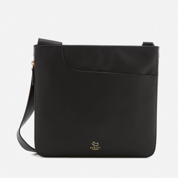 Radley Women's Pockets Large Ziptop Cross Body Bag Black Womens
