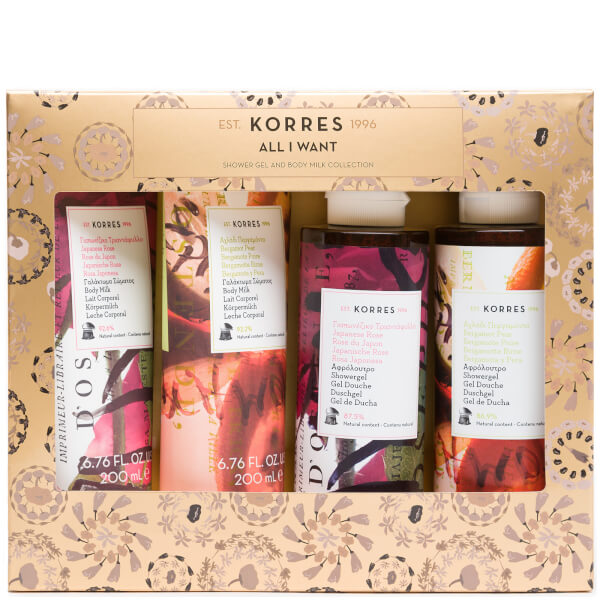 Risultati immagini per KORRES ALL I WANT GIFT SET