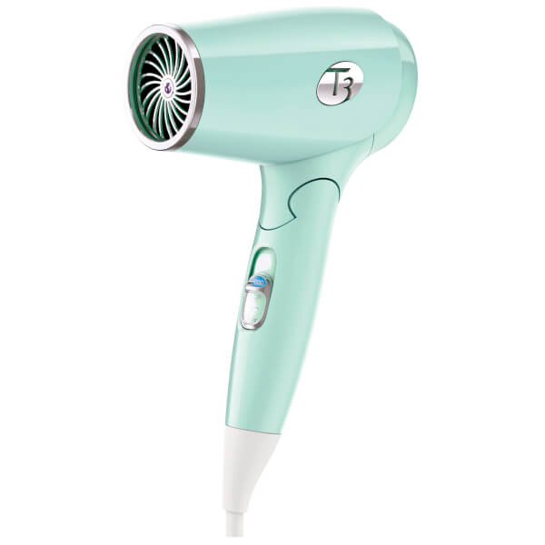 T3 Featherweight Compact Hair Dryer Mint Green Free Shipping