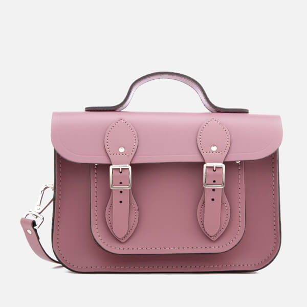 The Cambridge Satchel Company Women's 11 Inch Batchel - Dark Blush: Image 01