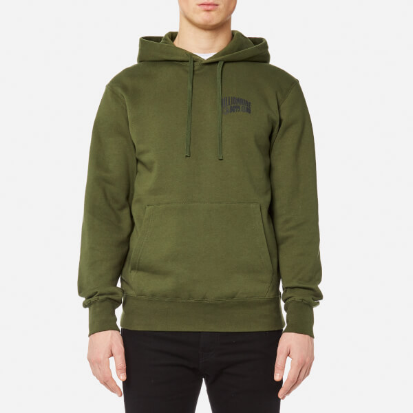 Billionaire Boys Club Men's Small Arch Logo Hoody - Olive Mens Clothing ...