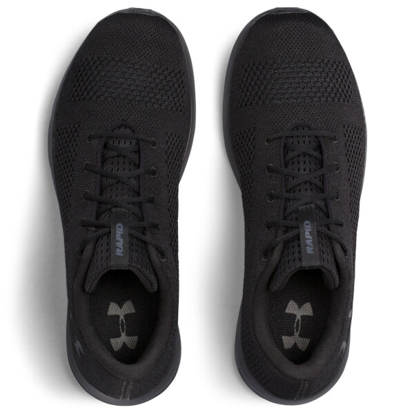 under amour男式rapid跑鞋-黑色