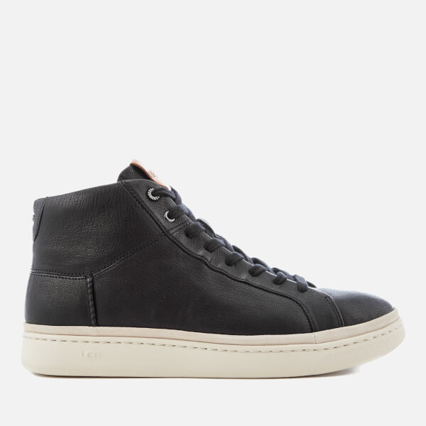 UGG Men's Cali Lace High Top Trainers - Black | FREE UK Delivery | Allsole
