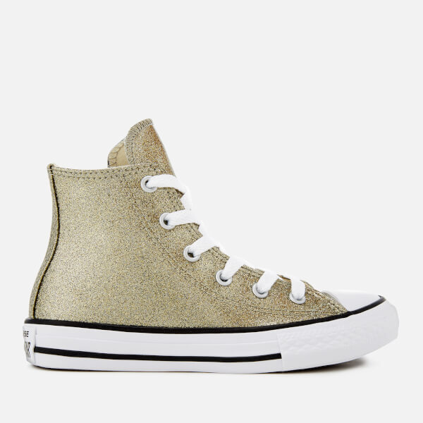 gold glitter high tops