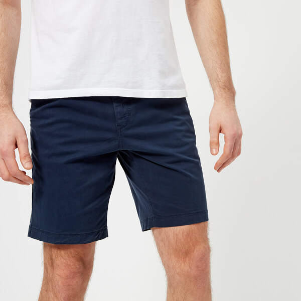 Michael Kors Men's Garment Dyed Chino Shorts Midnight Mens Clothing