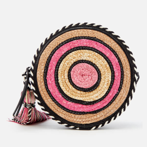 Straw Circle Crossbody Bag Keweenaw Bay Indian Community