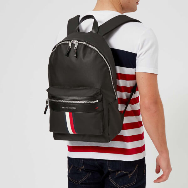 Tommy Hilfiger Men's Elevated Backpack Black