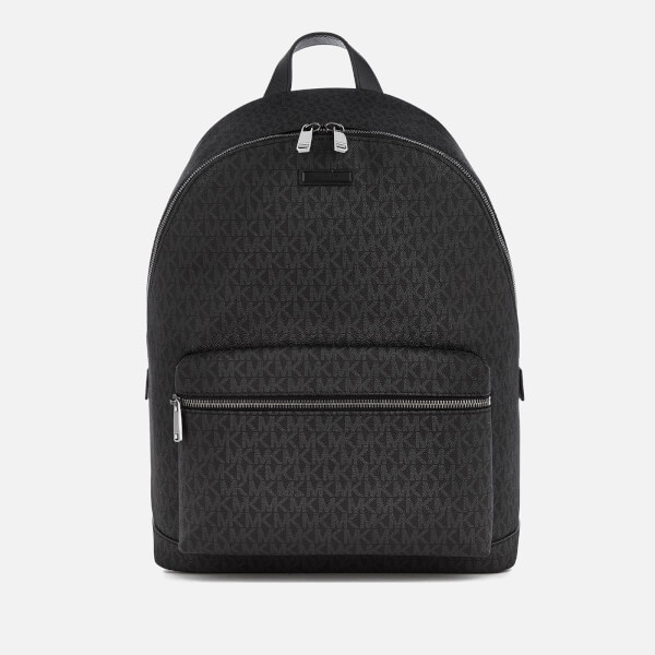 Michael Kors Men S Jet Set Logo Backpack Black Free Uk Delivery Michael Kors Men S Jet Set Logo Backpack Black