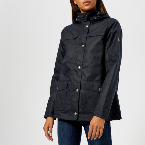 Barbour Women's Watergate Wax Jacket - Royal Navy Womens Clothing ...