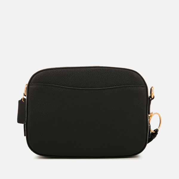 Coach Women&#39;s Polished Pebble Leather Camera Bag - Black - Free UK Delivery over £50