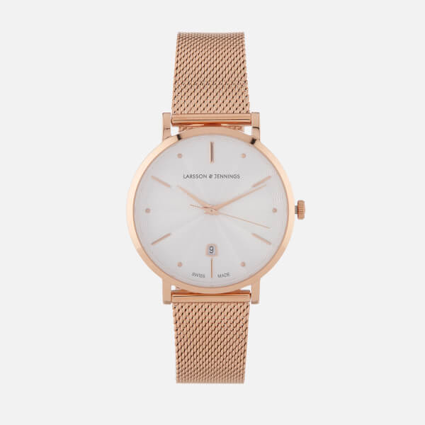 Bracelet Montre Larsson & Jennings Or Rose 10 Mm - Neuf Sans étiquette, Pour Femme/fille