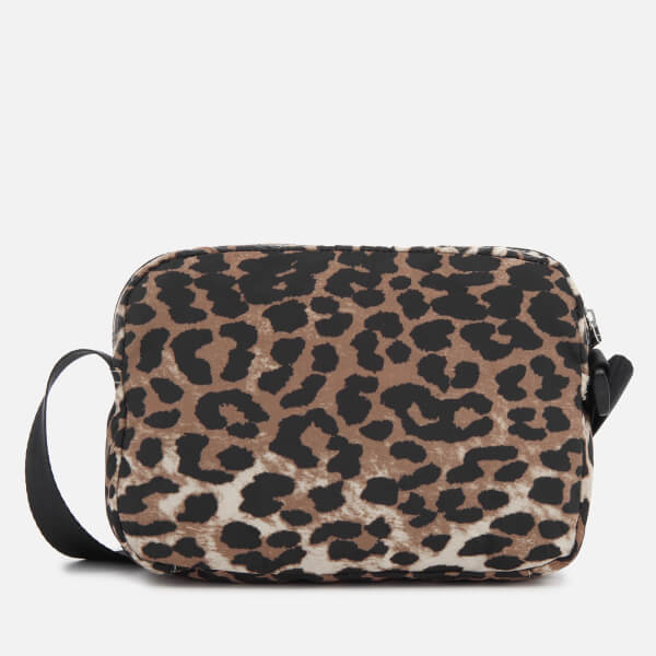 Ganni Women's Fairmont Cross Body Bag - Leopard - Free UK Delivery over £50