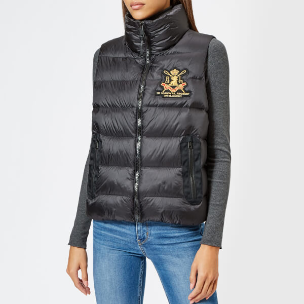 Polo Ralph Lauren Women's Down Gilet Black Free UK Delivery over £50