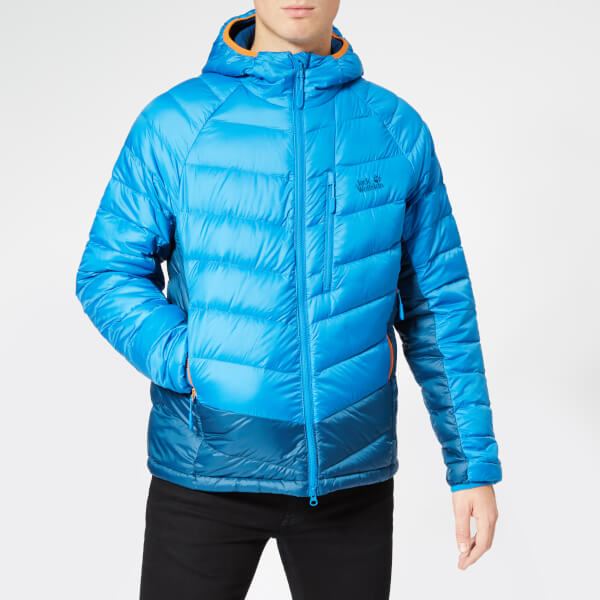 Jack wolfskin men's neon down jacket clearance