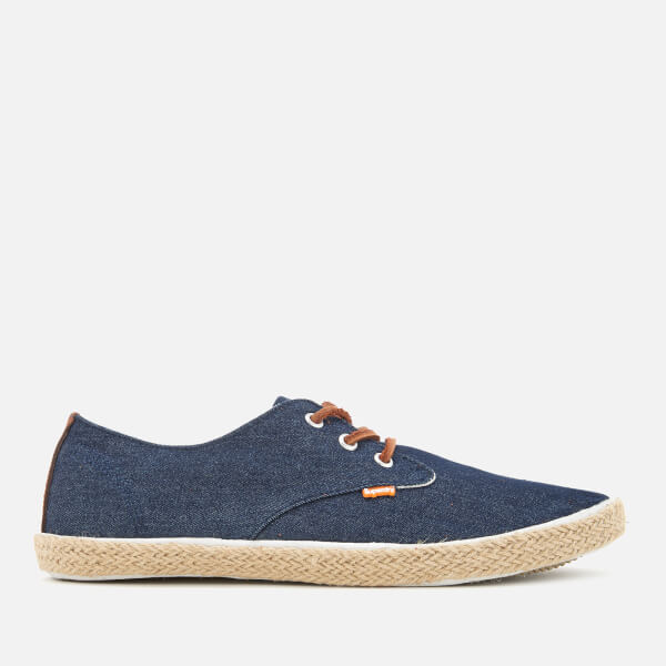 Superdry Men's Skipper Shoes Raw Denim Mens Footwear
