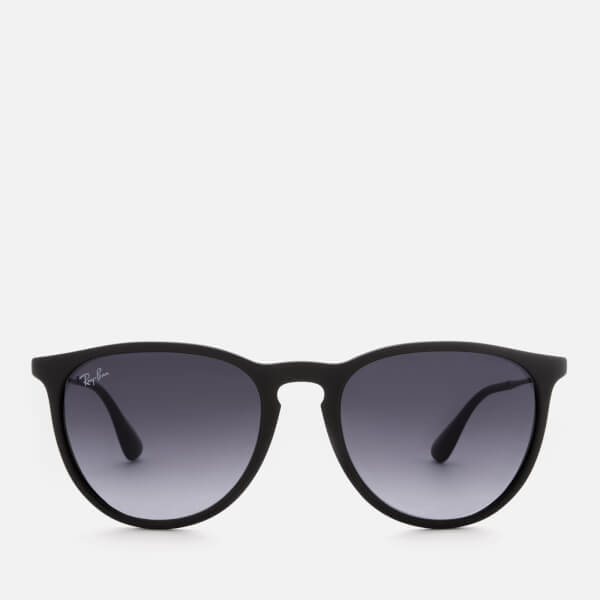 Ray-Ban Erika Wayfarer Sunglasses - Rubber Black - Free UK